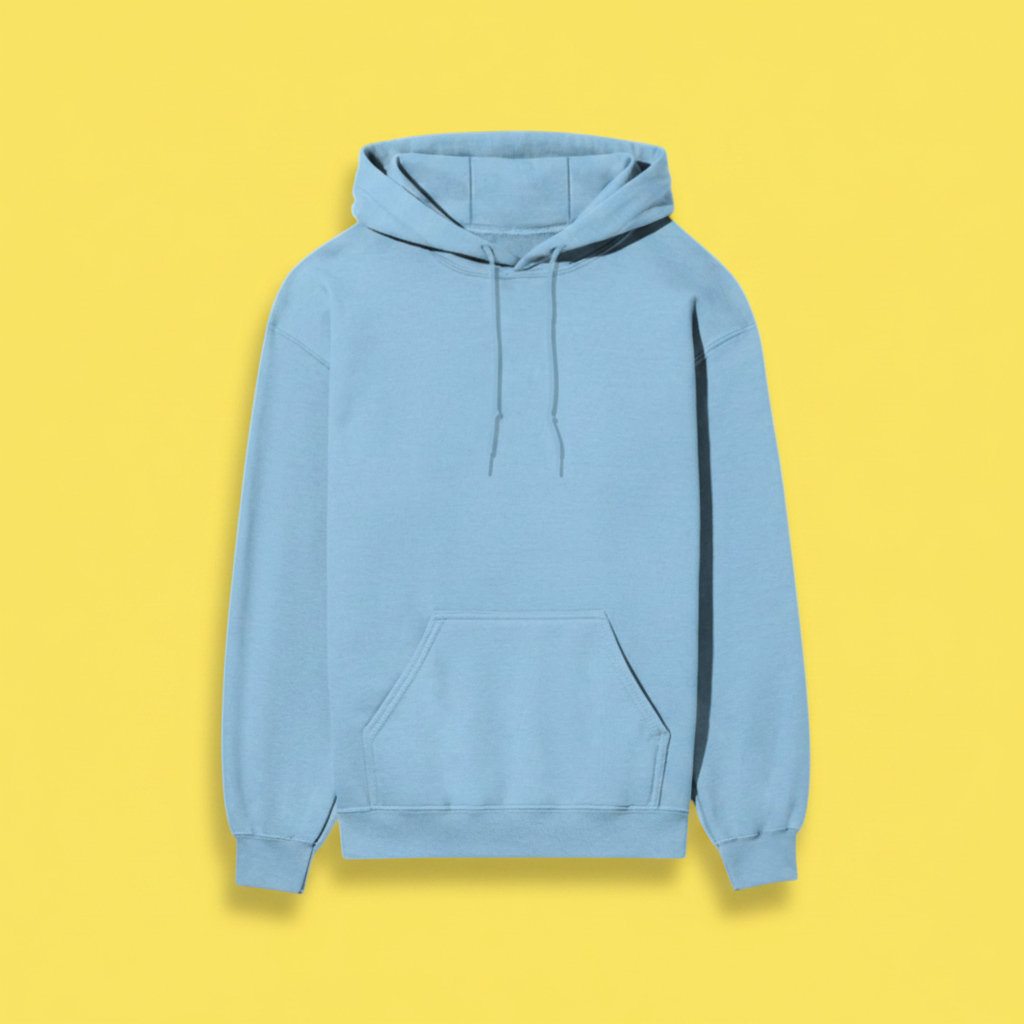 Blue hoodie inspired from the anime dan da dan also seen worn by the character momo ayase