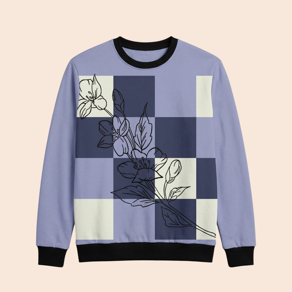 Deadpan Retro Floral Sweatshirt