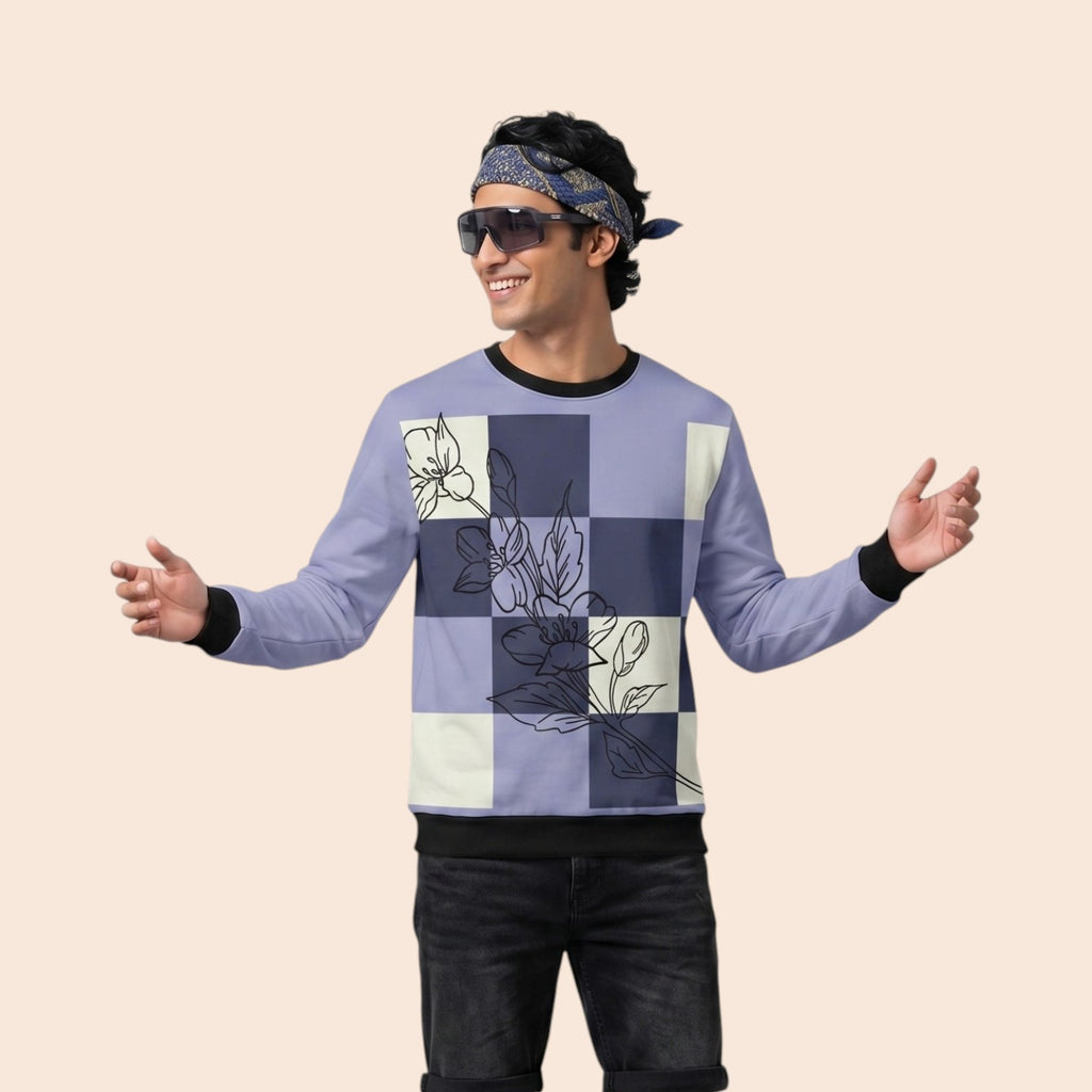 Deadpan Retro Floral Sweatshirt