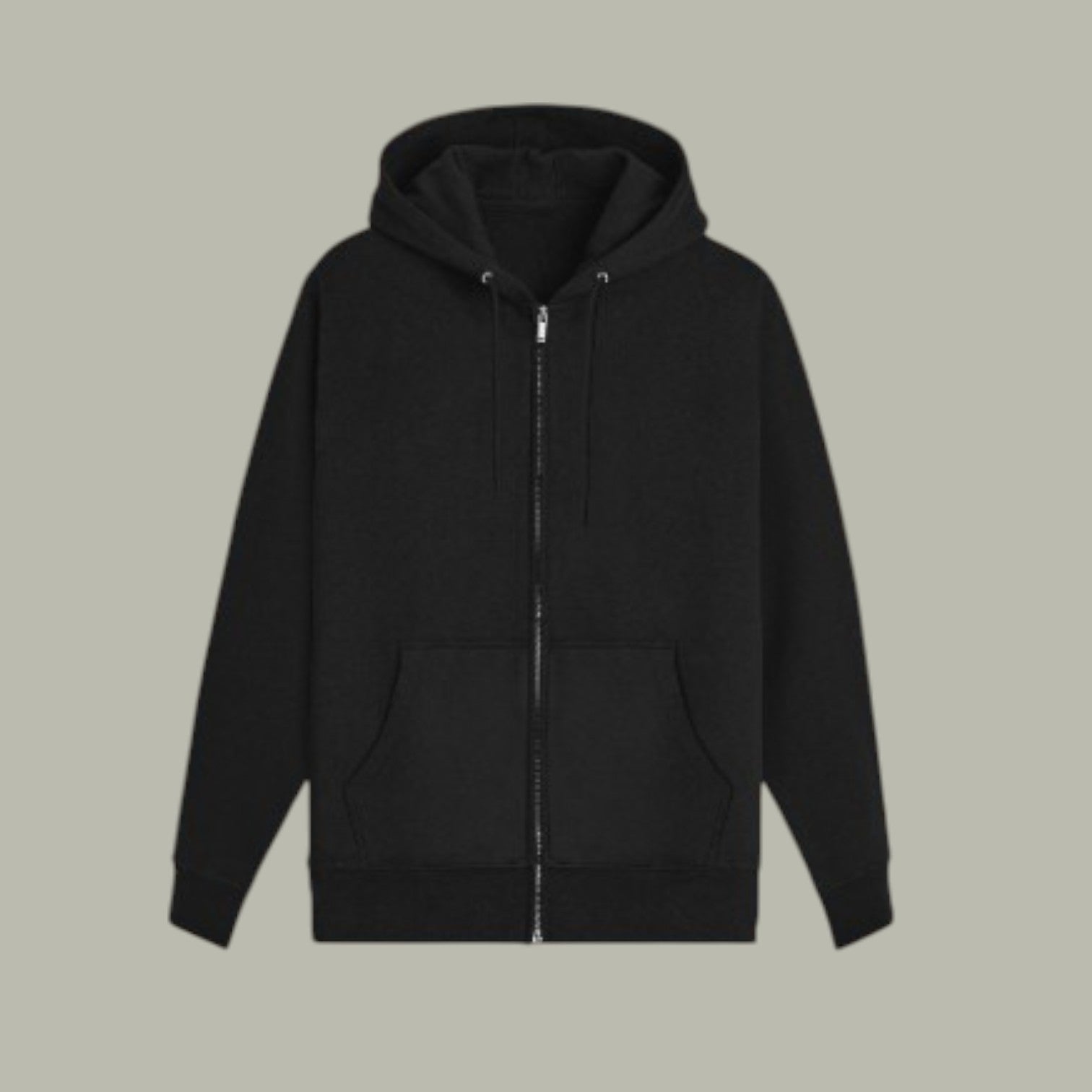 Midtown Vigilante Black Zipper Hoodie