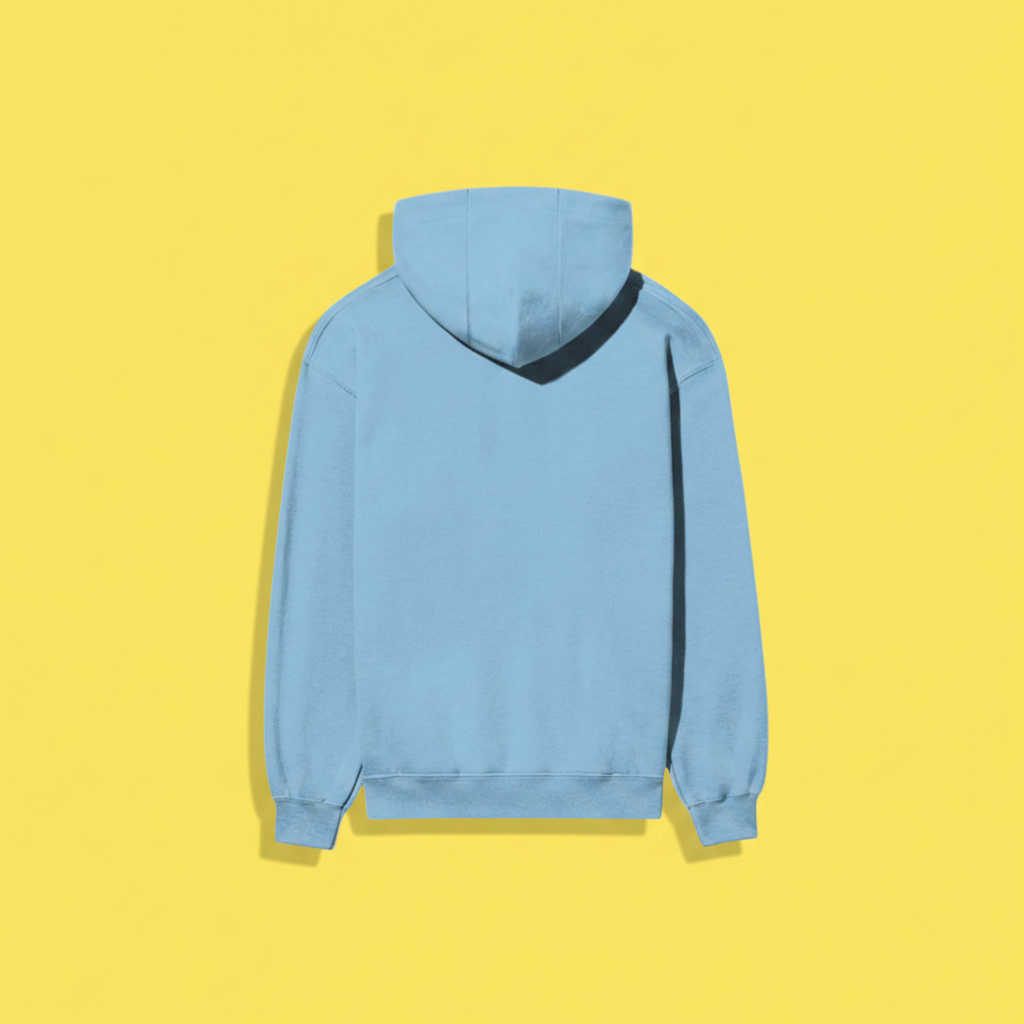 Blue hoodie inspired from the anime dan da dan also seen worn by the character momo ayase