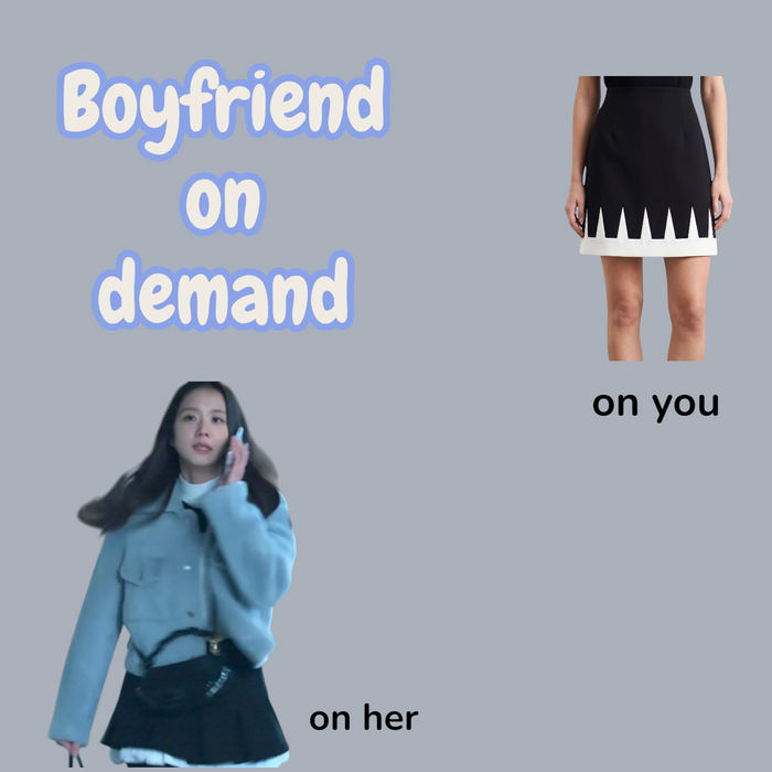  Double Layer Pleated Mini Skirt | Seo Mi-rae