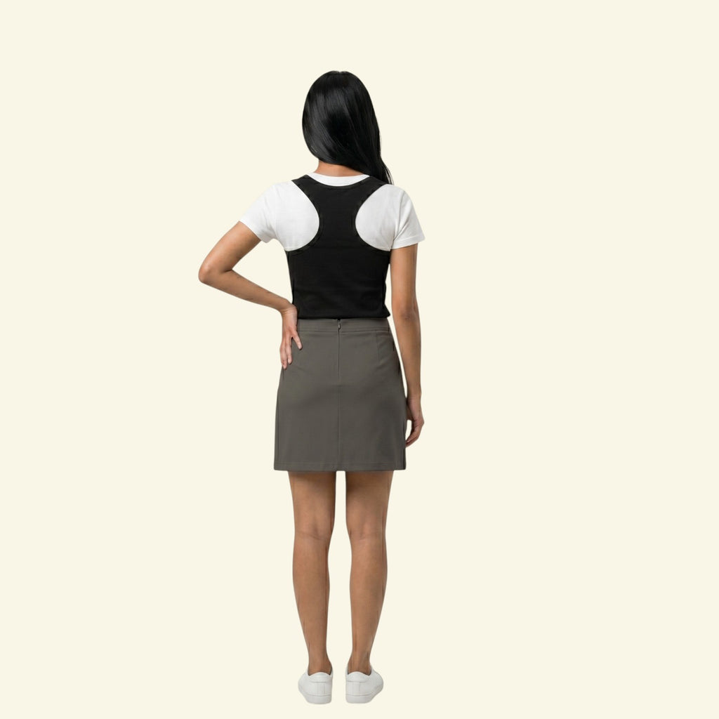 Classic Y2K Sleeveless Crop Top