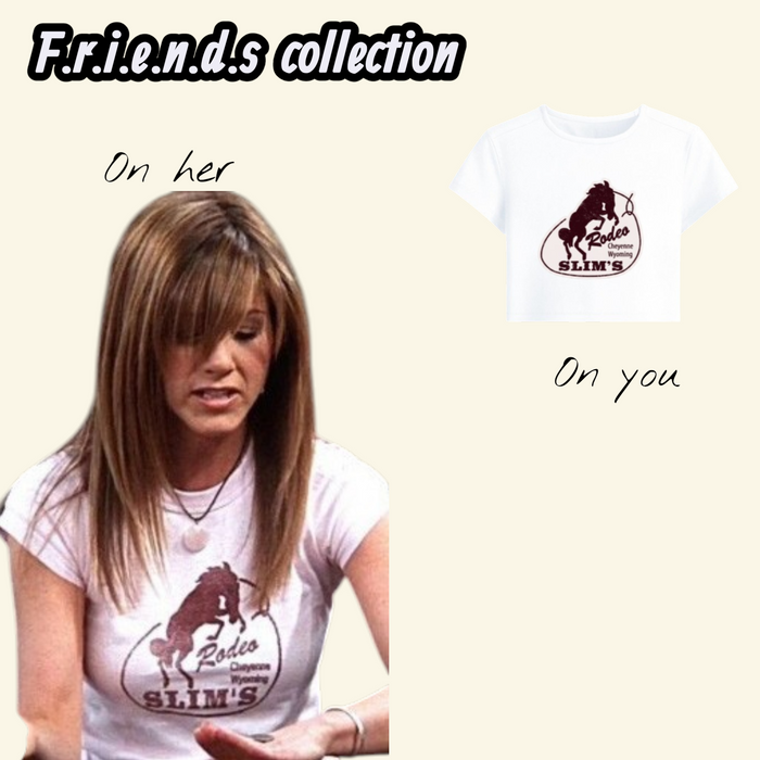 Rodeo baby tee | Rachel green