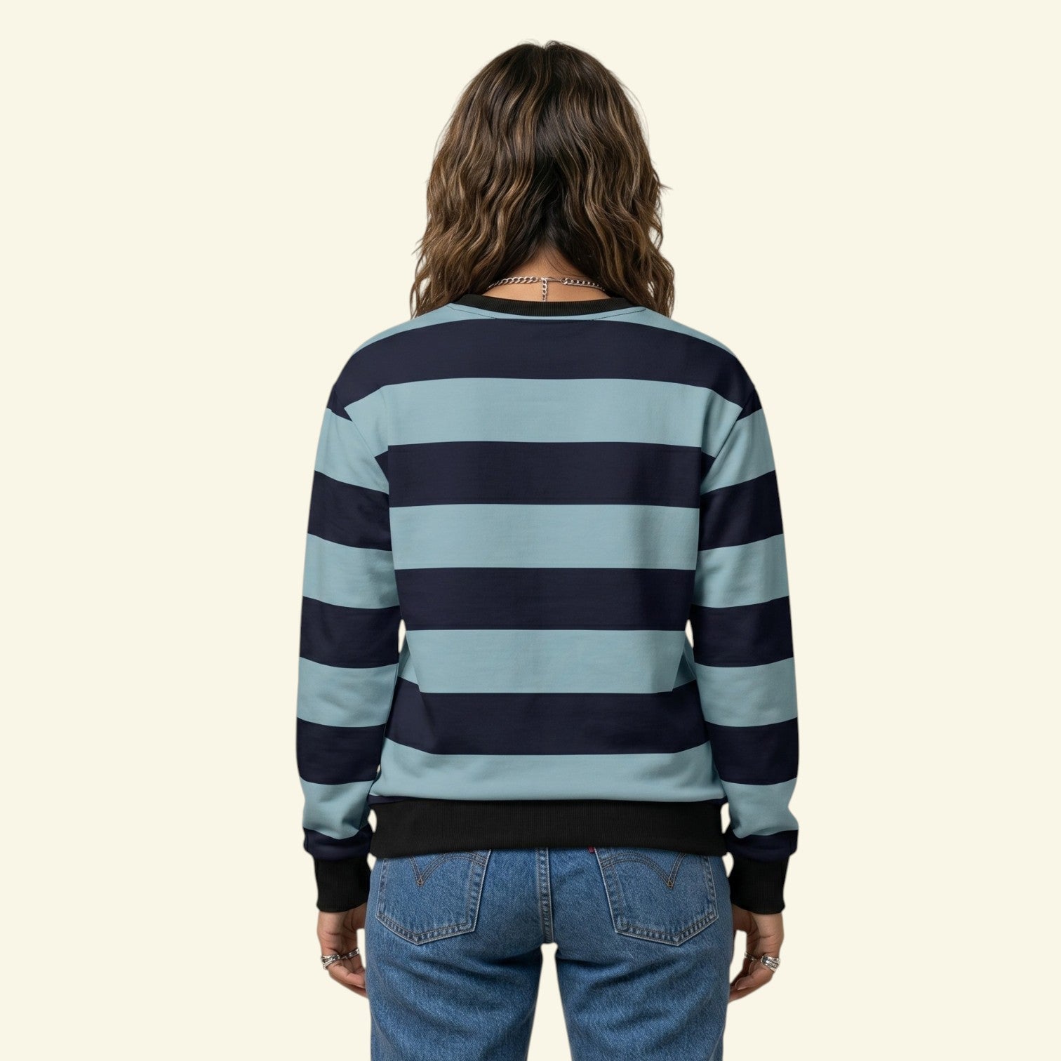 Greenwich Striped Sweatshirt