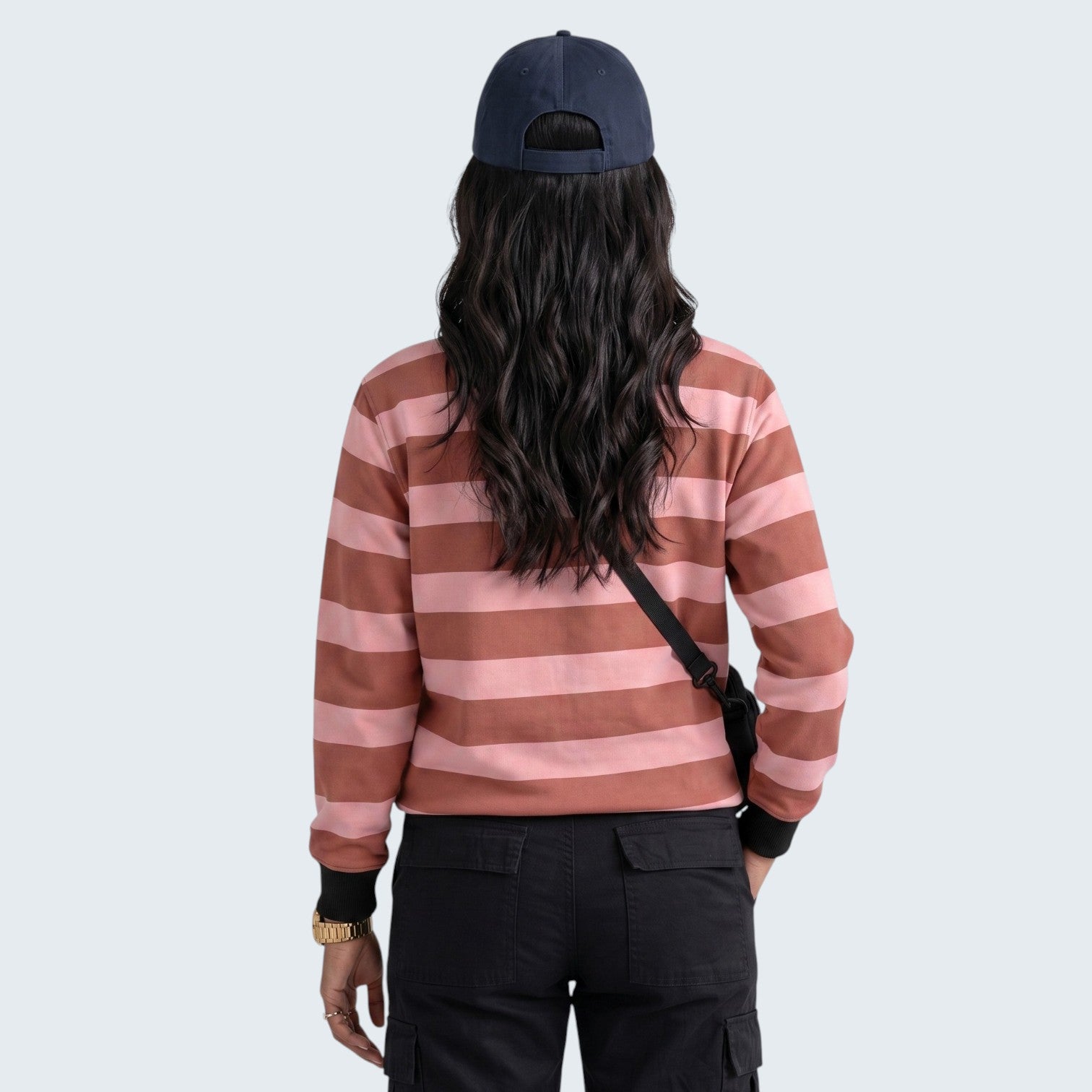 Navy Corduroy Classic Baseball Cap