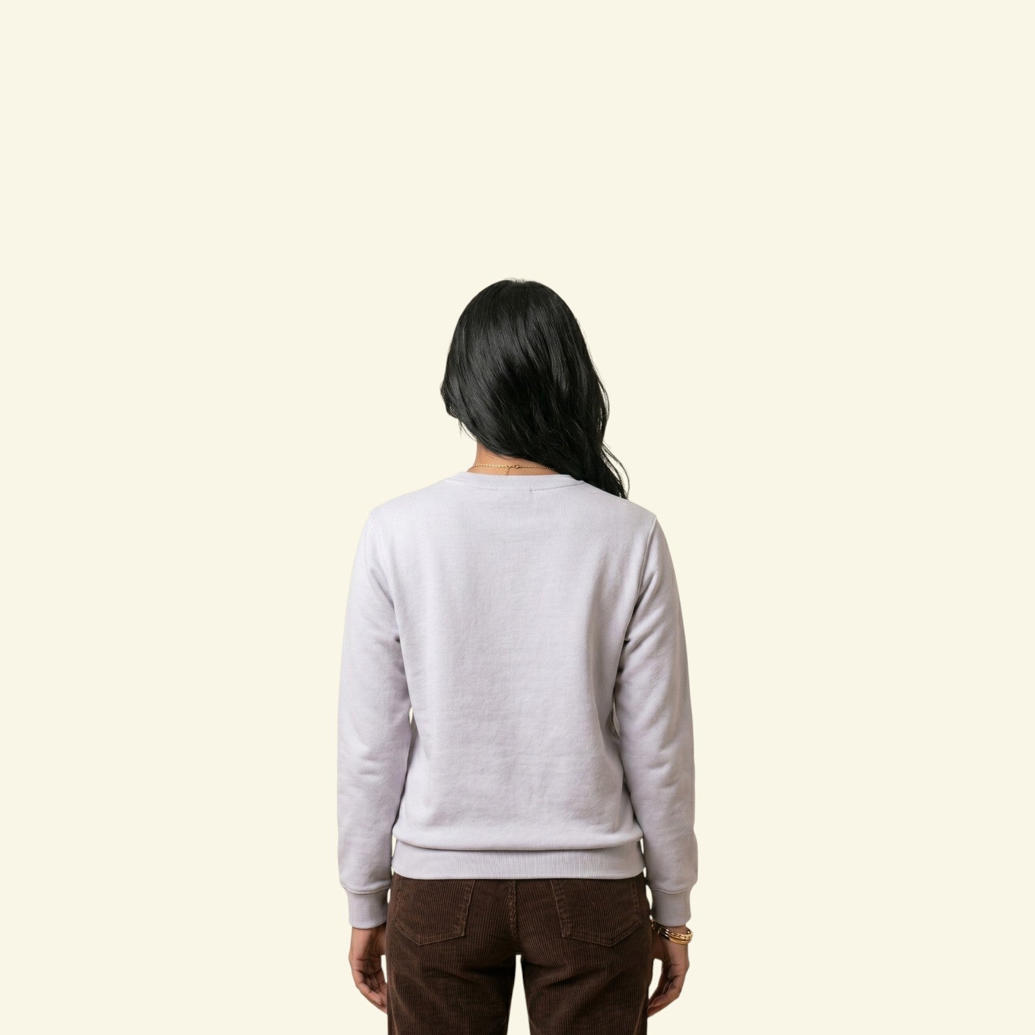 Argyle Vibes Lavender Sweatshirt