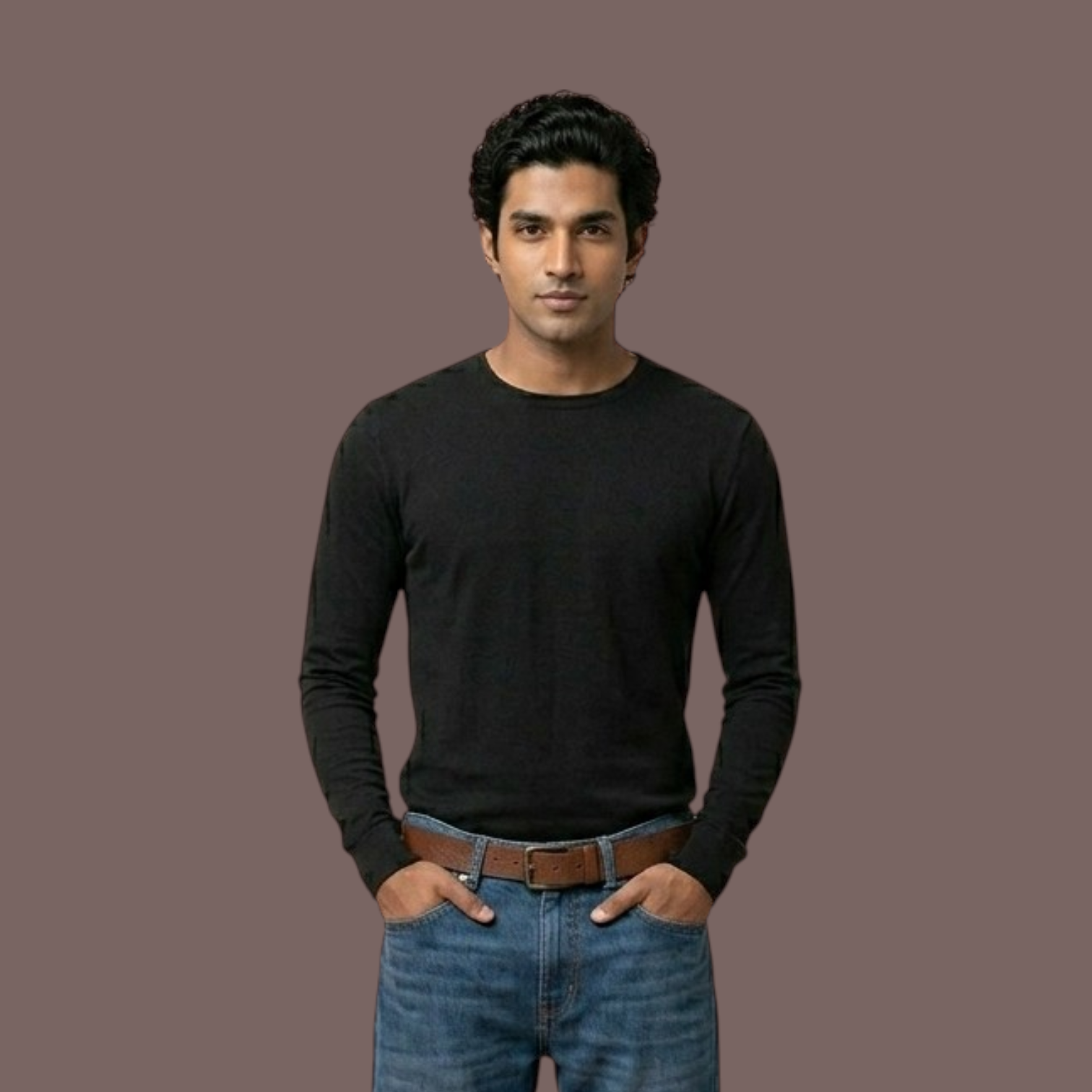 The Loner Aesthetic Black Tee