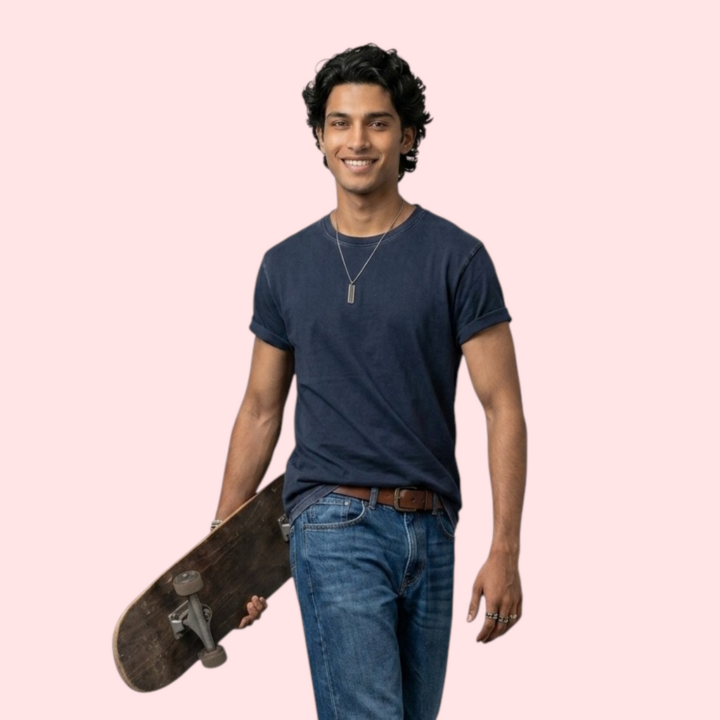 The Everyday Washed Navy T-Shirt