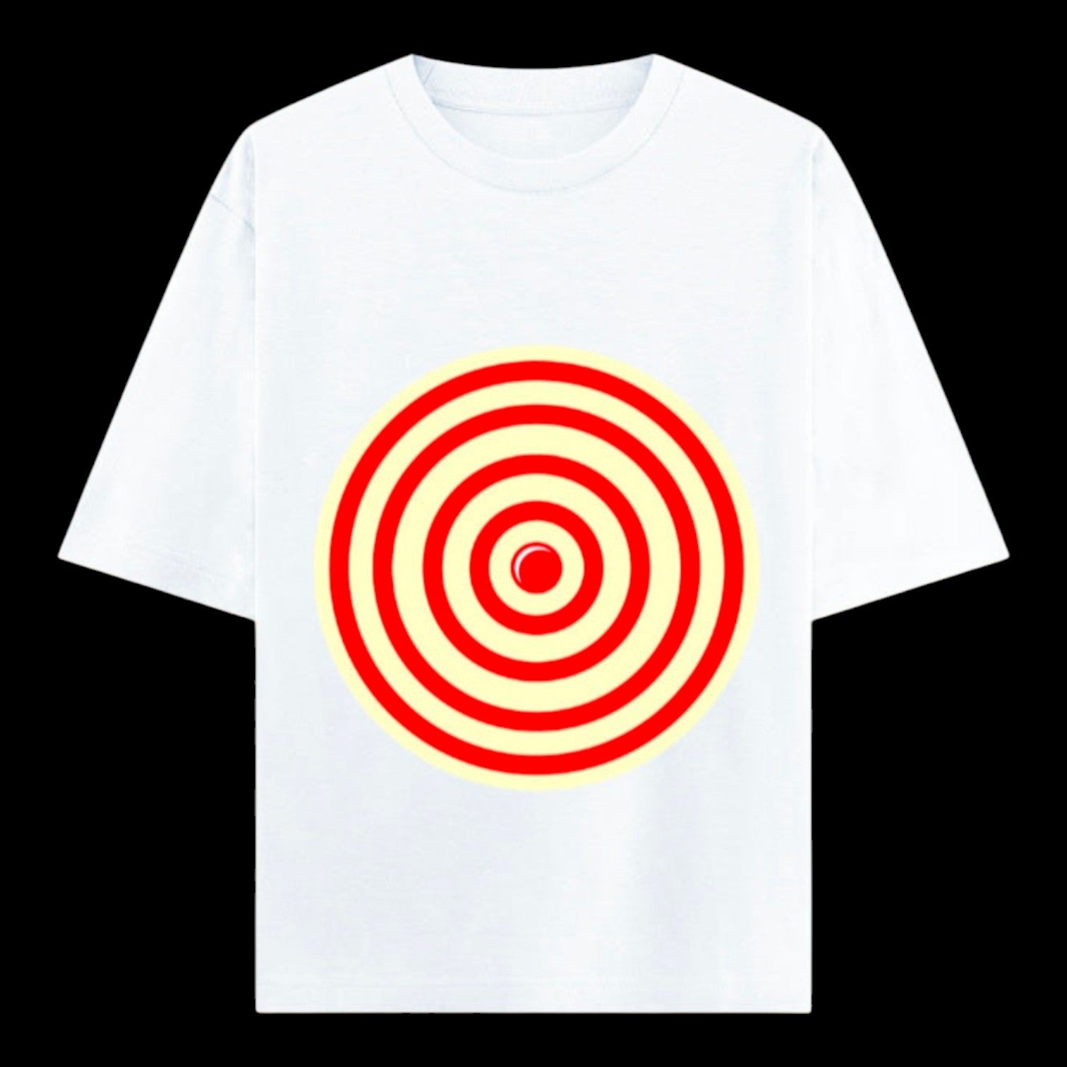 Bullseye Graphic Oversized Tee